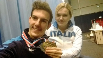 Scherma: Lambertini campione del mondo U17 di fioretto e spada a Stadskanaal